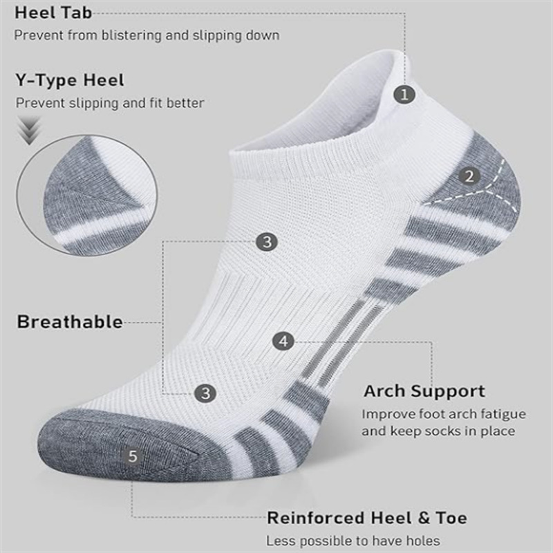 Unisex Cushioned Breathable An - огляд і ціна Athletic Sock Cushion