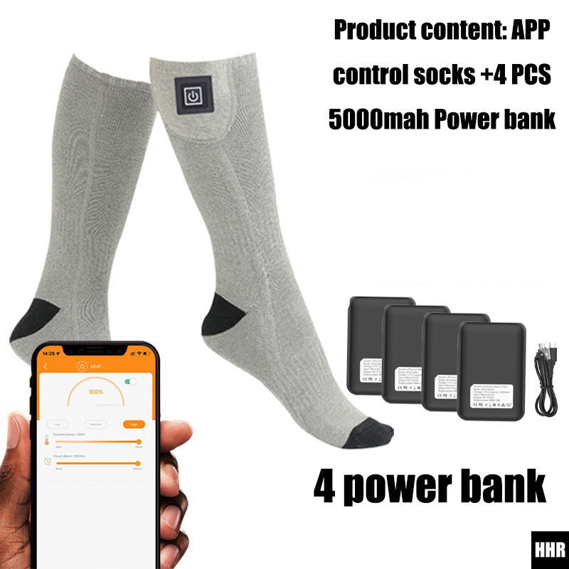 Smart App Control Heated Socks - огляд і ціна Thermal Sock Winter