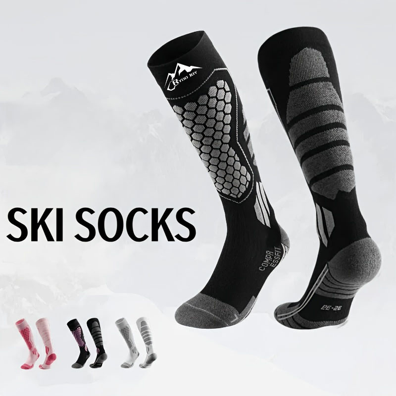 Unisex Thickened Ski Socks Qui - огляд і ціна Thermal Sock Winter