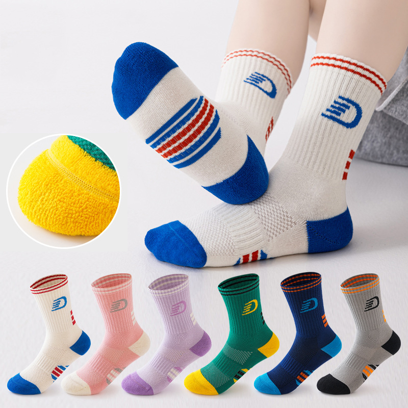 3 Pairs Set Children Sport Soc - огляд і ціна Athletic Sock Cushion