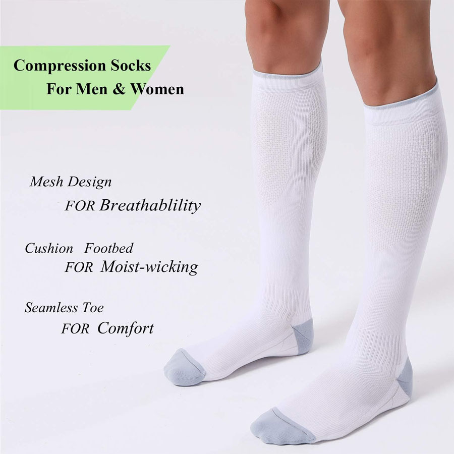 3/1 Pairs 20-30mmHg Compressio - огляд і ціна Compression Sleeve Calf