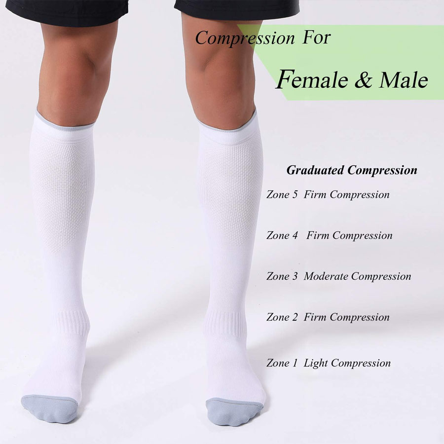 3/1 Pairs 20-30mmHg Compressio - огляд і ціна Compression Sleeve Calf