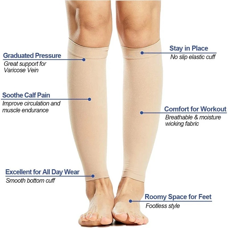 Footless Calf Compression Slee - огляд і ціна Compression Sleeve Calf